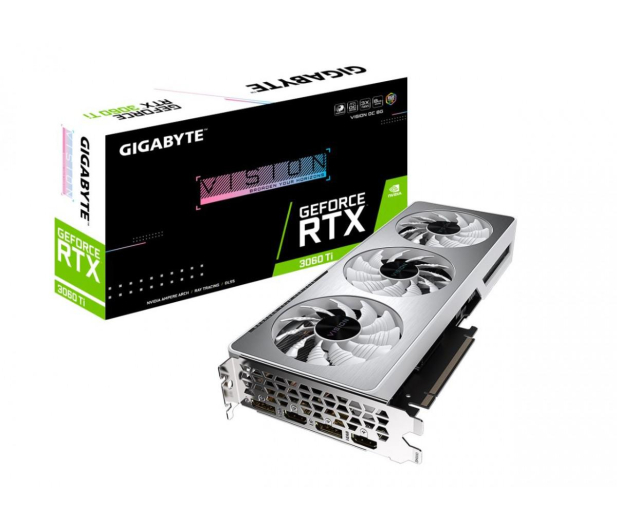 Gigabyte GeForce RTX 3060 Ti VISION OC LHR 8GB GDDR6 - 668232 - zdjęcie